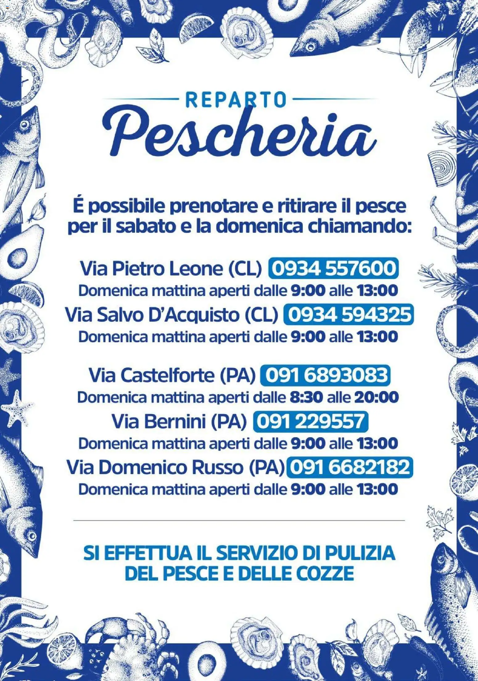 Volantino Famila del 23.04.2026 | Pagina: 25 | Prodotti: Pesce, Cozze, Il pesce