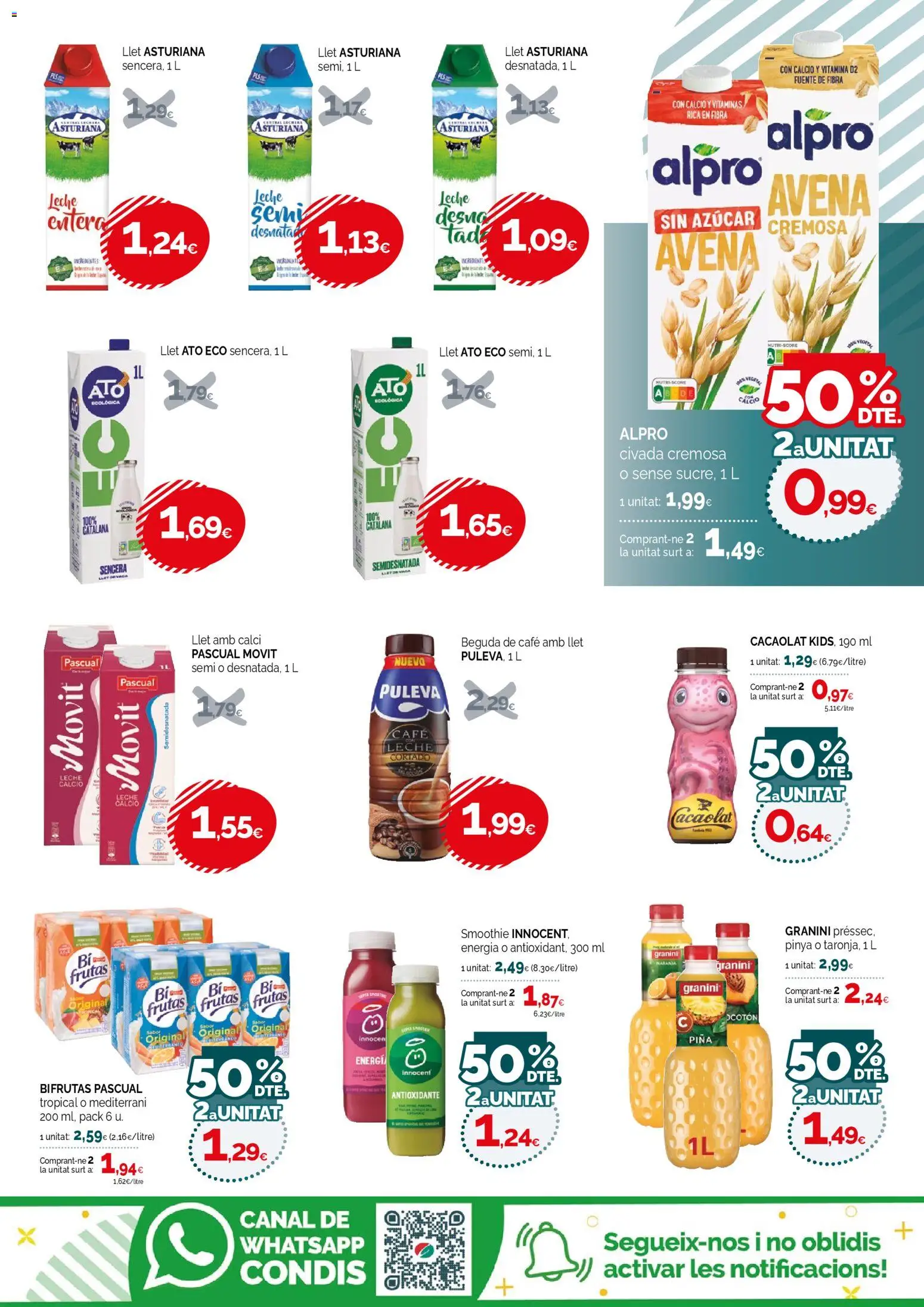 Condis - folleto life │ válido desde el 18.03.2026 | Página: 9 | Productos: Leche, Café, Piña