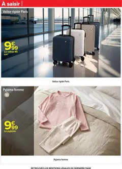 Carrefour - Prévisualisation de Carrefour catalogue semaine 2 valide à partir de 06.01.2026 | Page: 76 | Produits: Pyjama femme, Valise, Pyjama