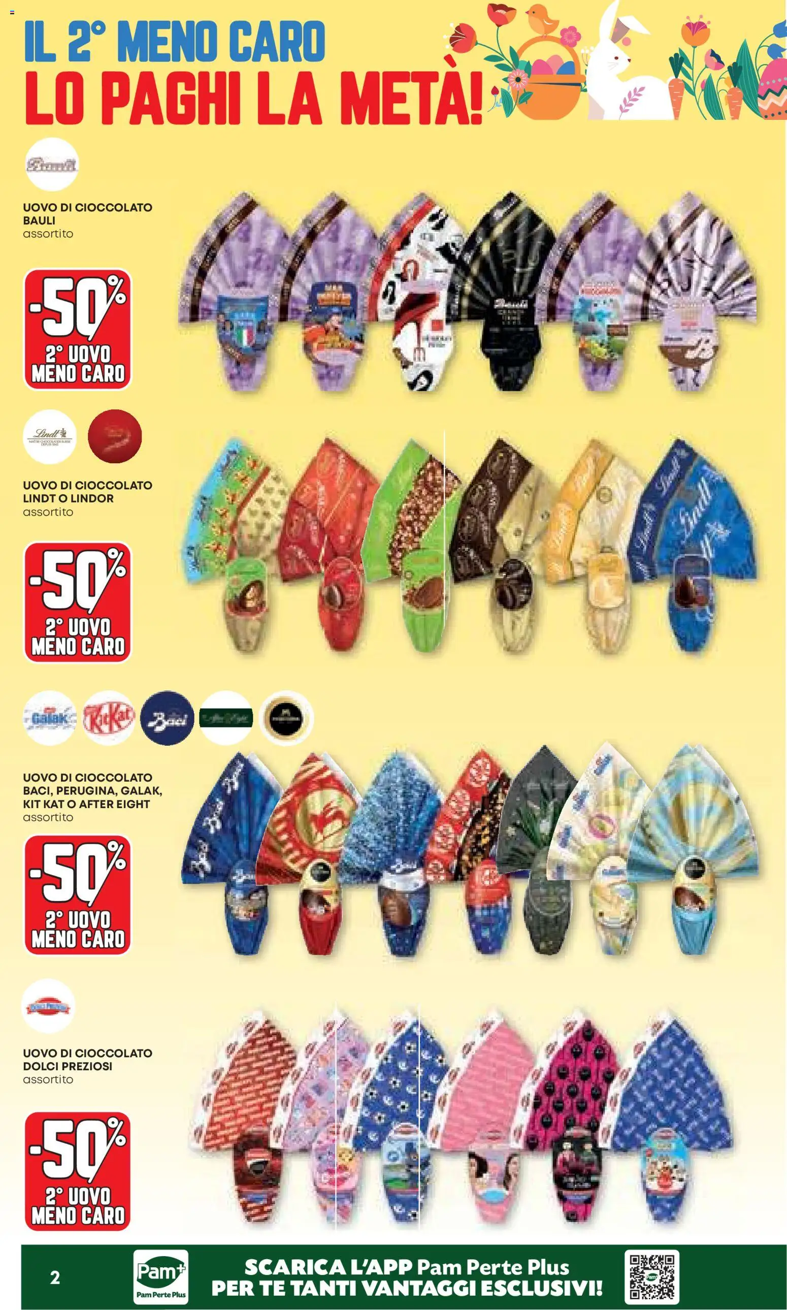 Volantino PAM del 26.03.2026 | Pagina: 2 | Prodotti: Cioccolato, Tè, The