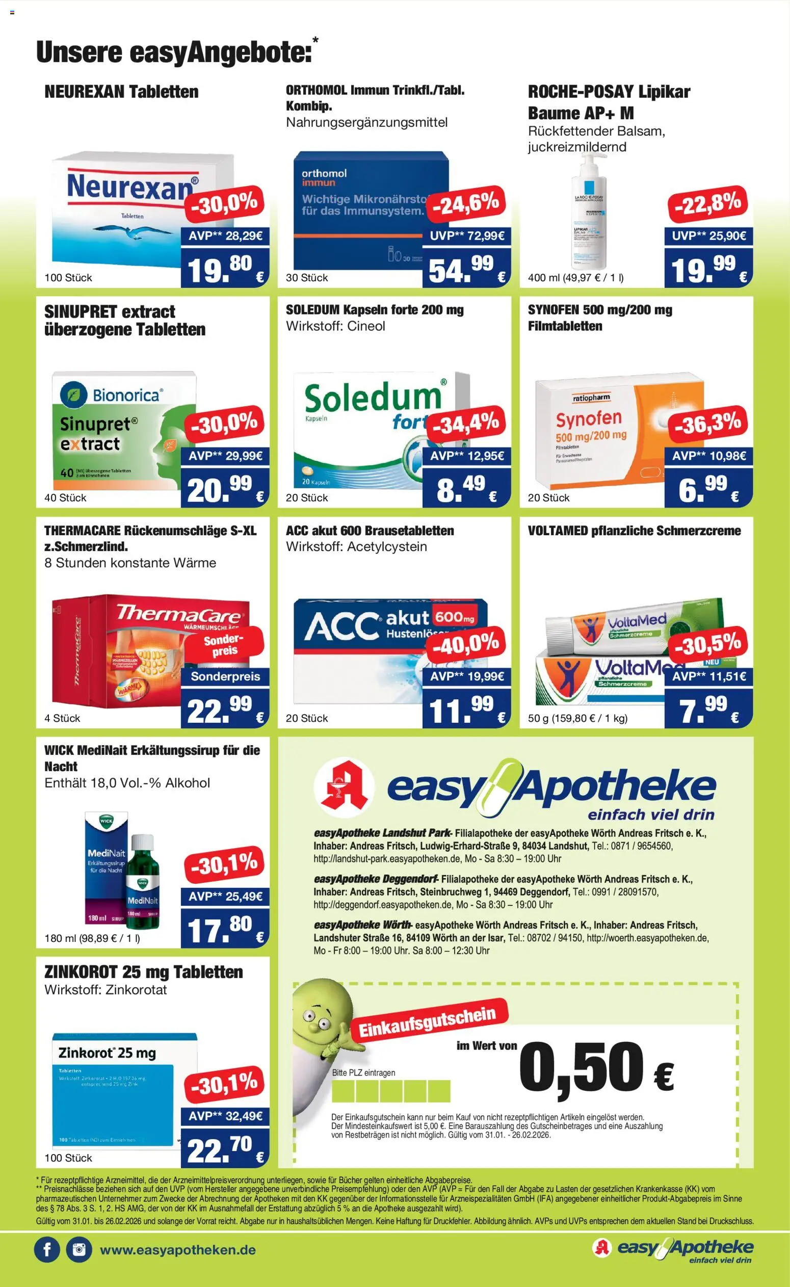 Easy Apotheke Prospekt 	 – gültig ab 31.01.2026 | Seite: 5