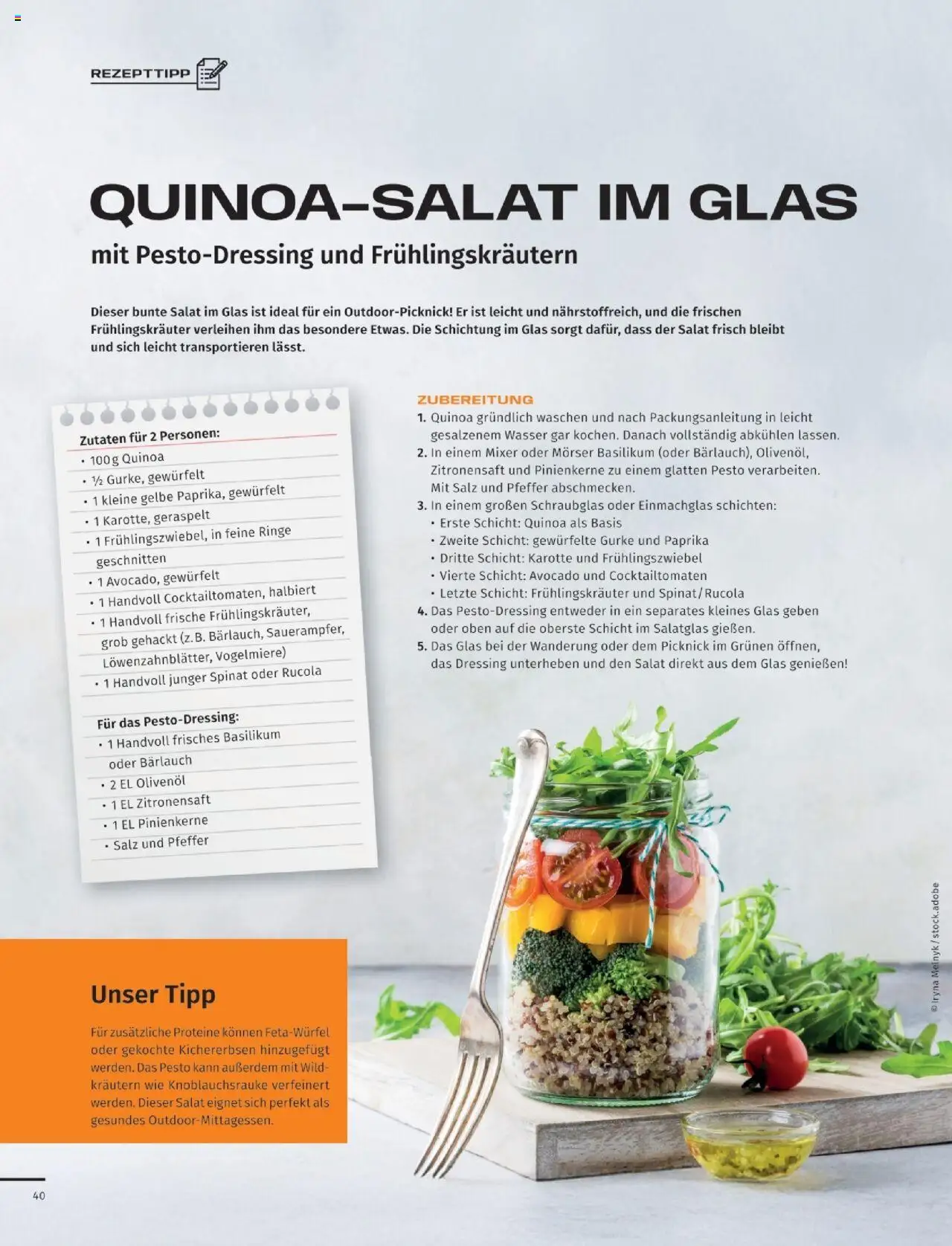 Sport2000 Mission Outdoor – gültig ab 28.03.2025 | Seite: 40 | Produkte: Mixer, Olivenol, Rucola, Karotte