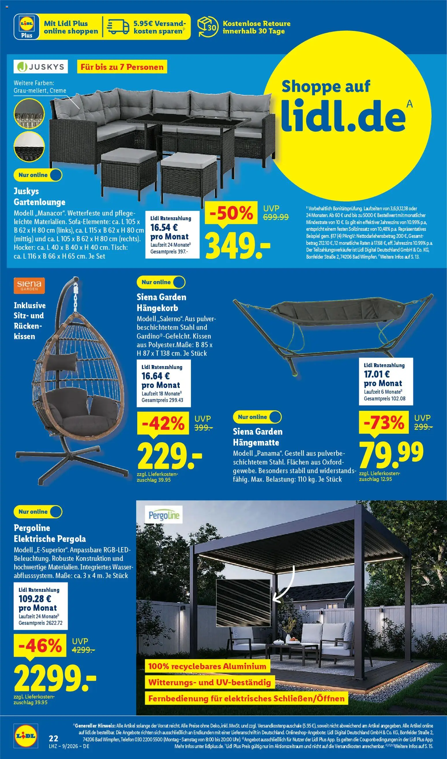 Lidl Prospekt Gundelsheim – gültig ab 23.02.2026 | Seite: 34 | Produkte: Hocker, Bad, Creme, Wasser