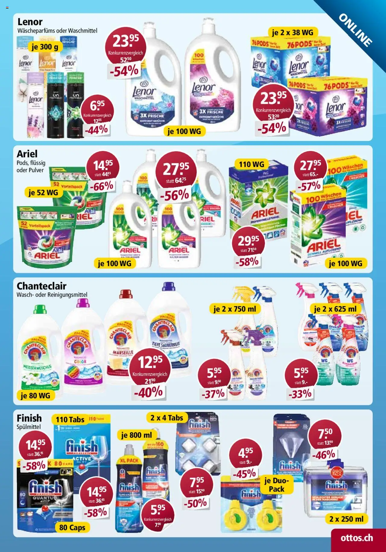 Otto's Online Katalog ab 31.05.2025 | Seite: 39 | Produkte: Pulver, Waschmittel