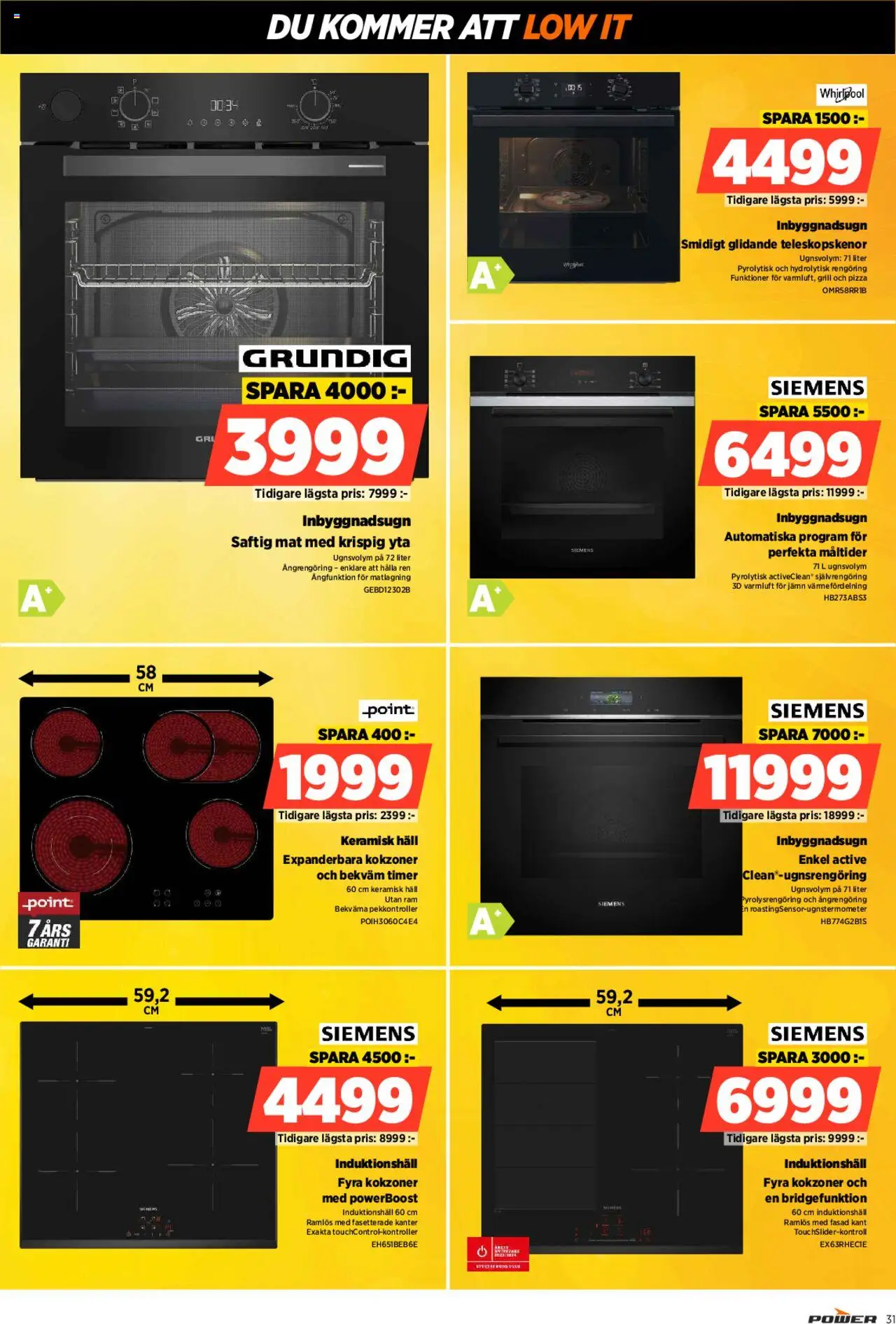 Power reklamblad aktuell från 23.06.2025 | Sida: 31 | Produkter: Grill, Pizza, Häll