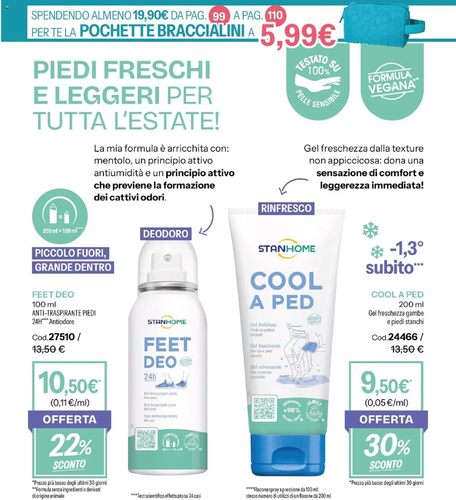 Volantino Stanhome del 21.04.2026 | Pagina: 99 | Prodotti: Antitraspirante, Tè
