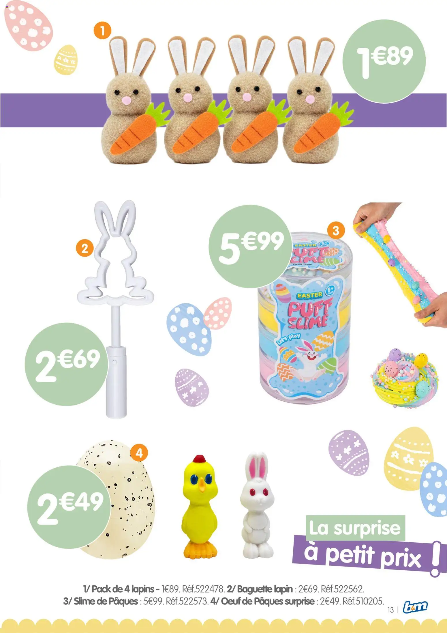 {H1} | Page: 13 | Produits: Œuf de pâques, Lapin