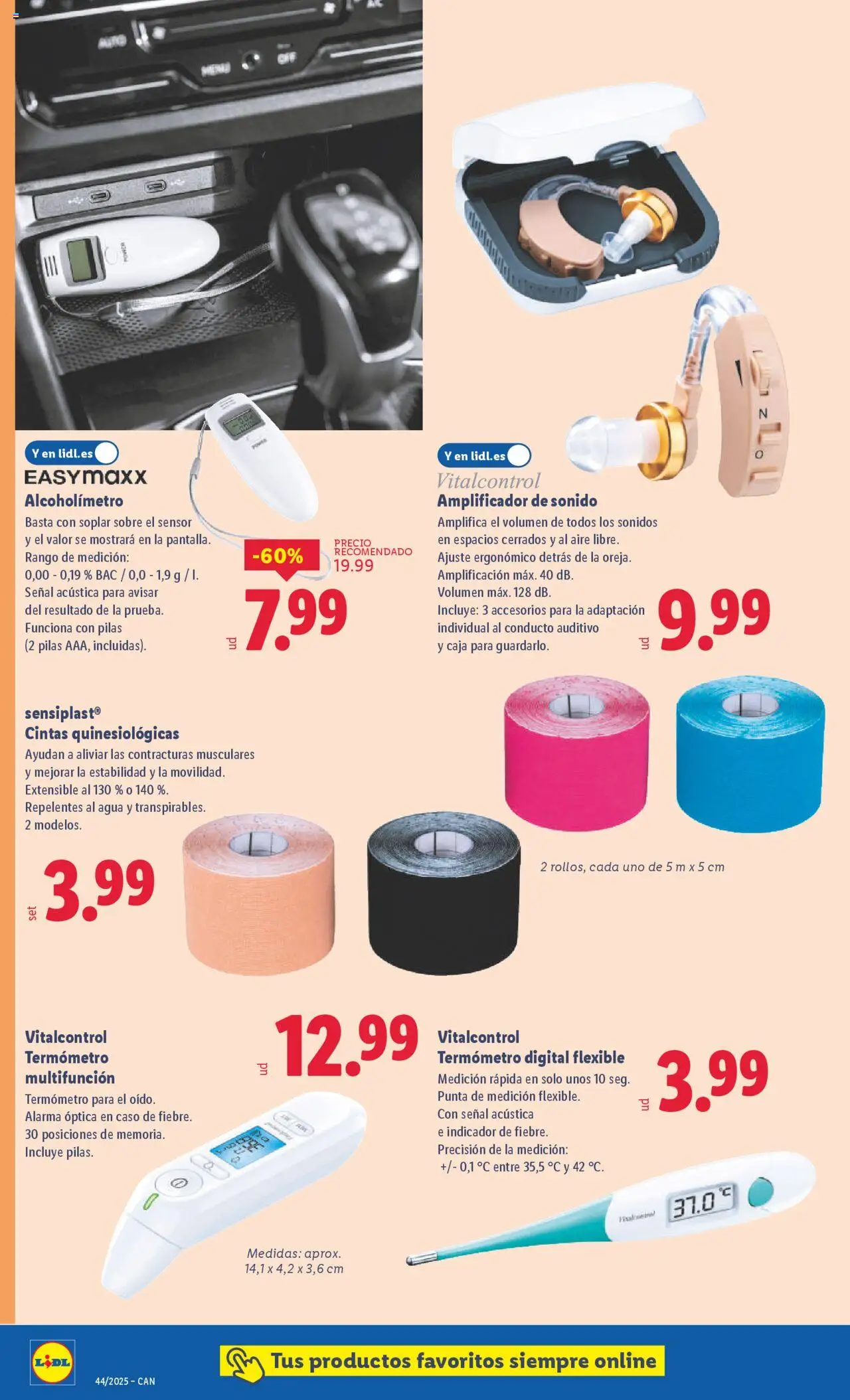 Lidl - Canarias │ válido desde el 27.10.2025 | Página: 6 | Productos: Termómetro, Caja