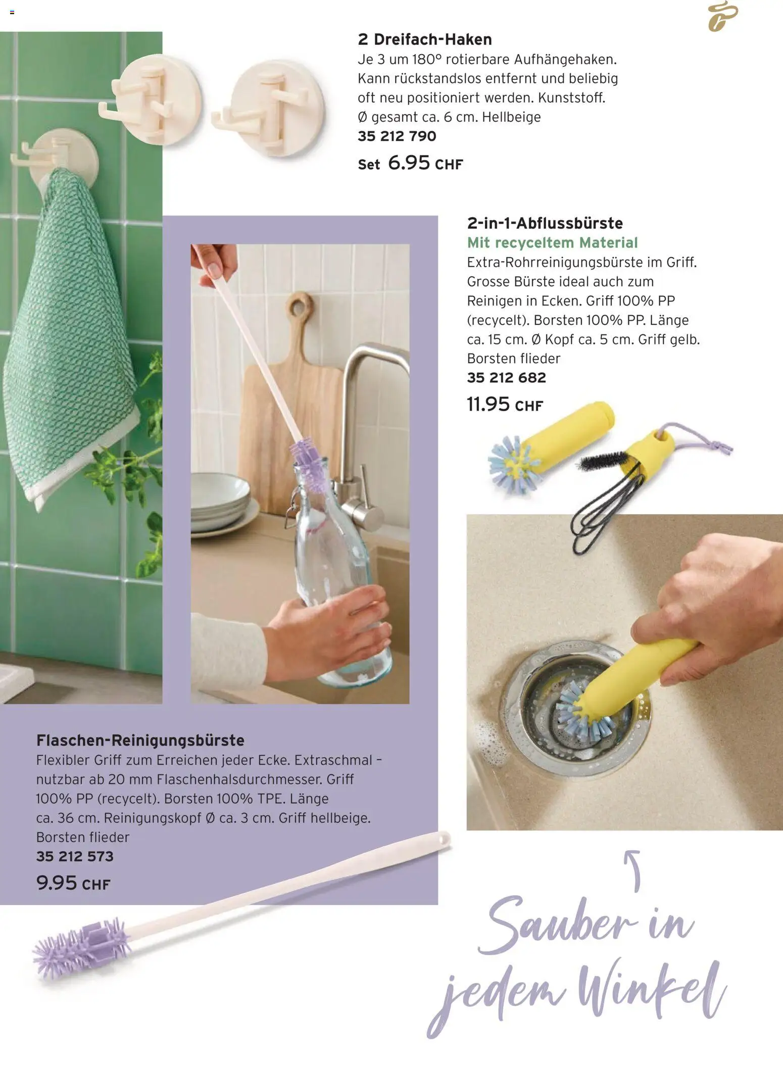 Tchibo Aktionen Mehr Farbe, mehr Frische – gültig ab 20.01.2026 | Seite: 11 | Produkte: Bürste