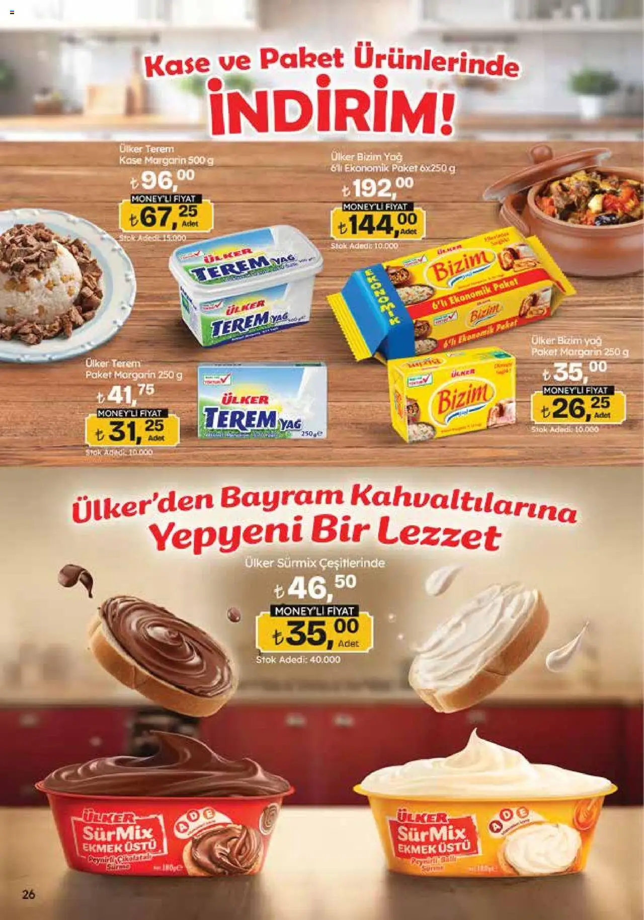 Migros Katalog - 5M Migroskop Dijital - 22.05.2025 tarihinden itibaren geçerlidir | Sayfa: 26 | Ürünler: Kaşe, Ekmek, Yağ