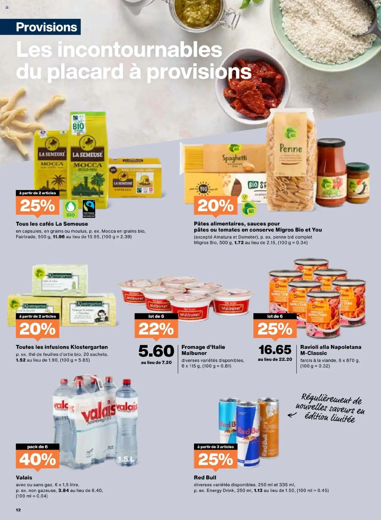 Migros Aktionen FR – gültig ab 21.10.2025 | Seite: 12 | Produkte: Red bull