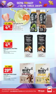 POLOmarket Gazetka od 18.06.2025 | Strona: 33 | Produkty: Jogurt pitny, Napój migdałowy, Jogurt, Skyr