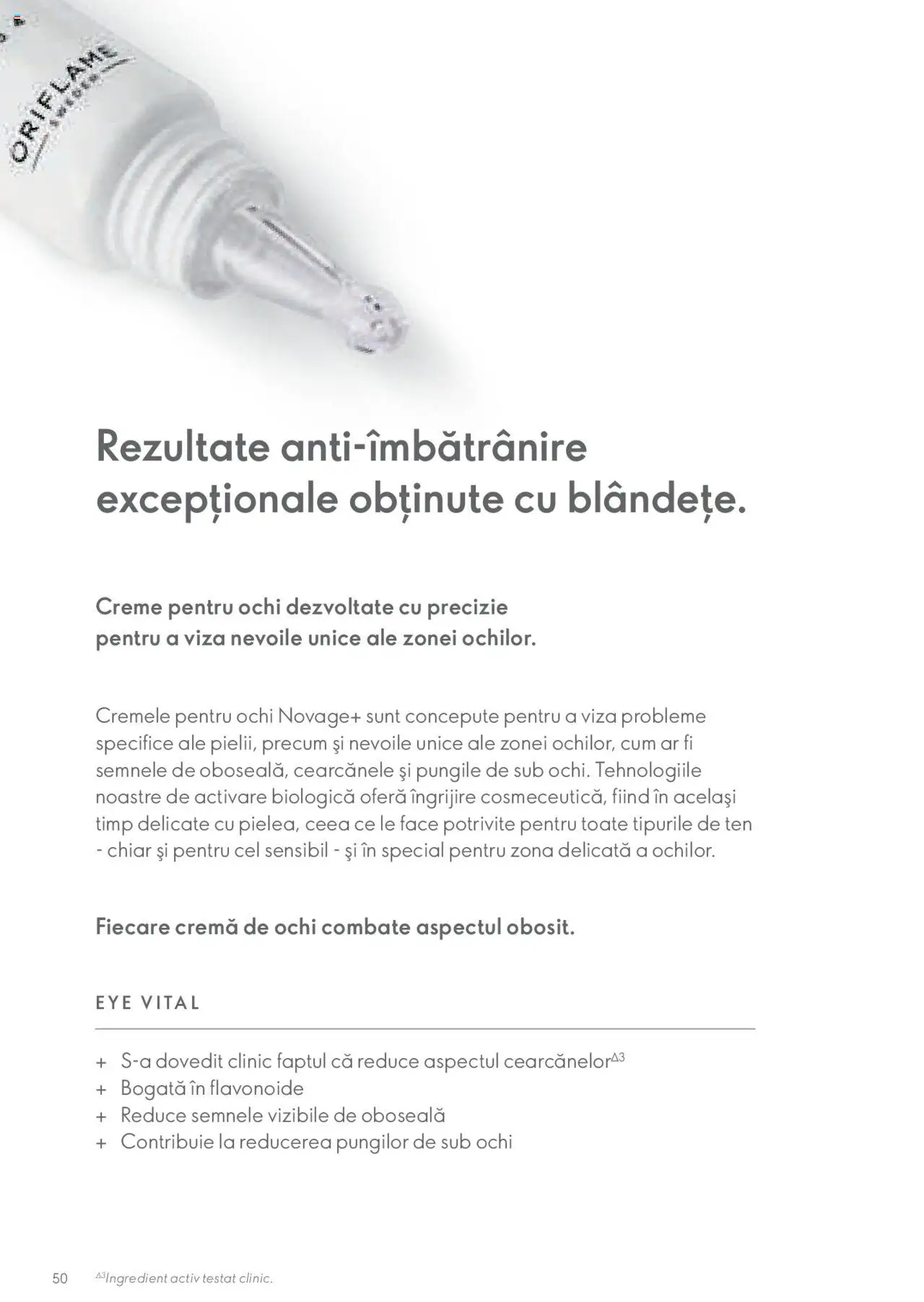 Oriflame catalog - Ghidul NOVAGE+ – valabil de la 01.03.2023 | Pagină: 50