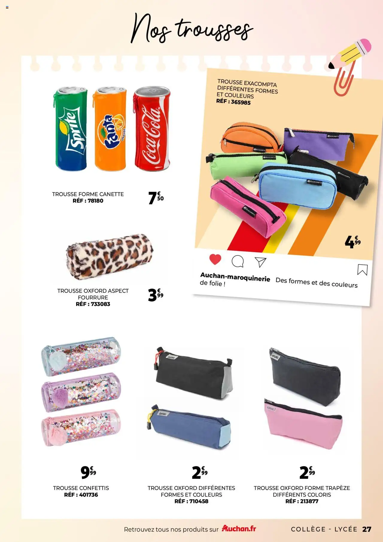  | Page: 27 | Produits: Coca cola, Thé