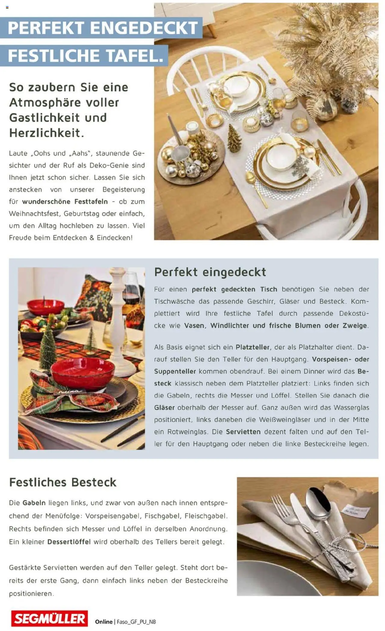 Segmüller Prospekt 	 – gültig ab 18.10.2025 | Seite: 20 | Produkte: Tisch, Blumen