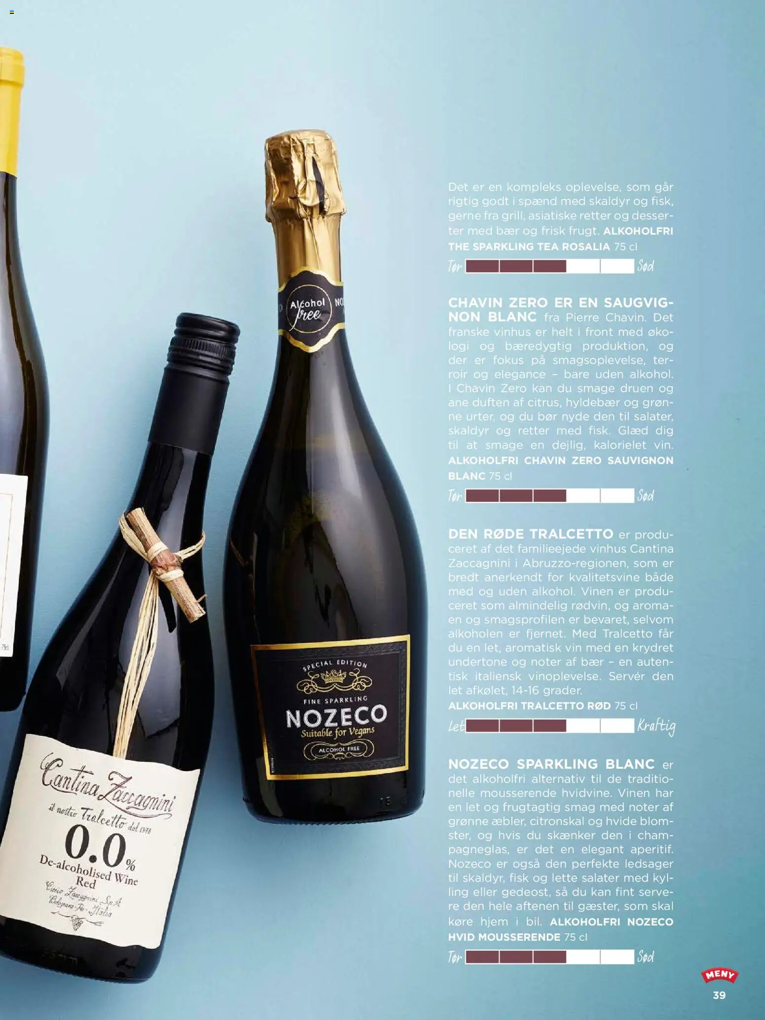 Meny tilbudsavis – gyldig fra 01.02.2026 | Side: 39 | Produkter: Vin, Fisk, Søm