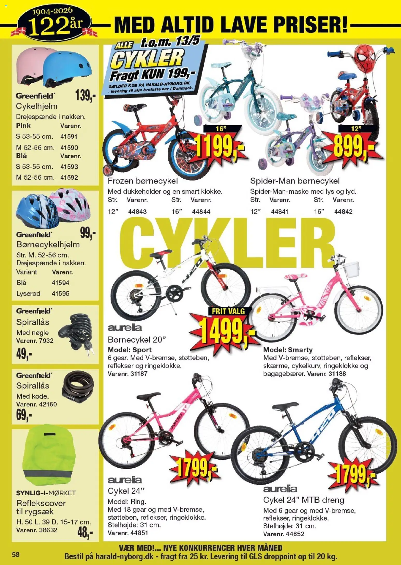 Harald Nyborg tilbudsavis – gyldig fra 23.04.2026 | Side: 62 | Produkter: Rygsæk