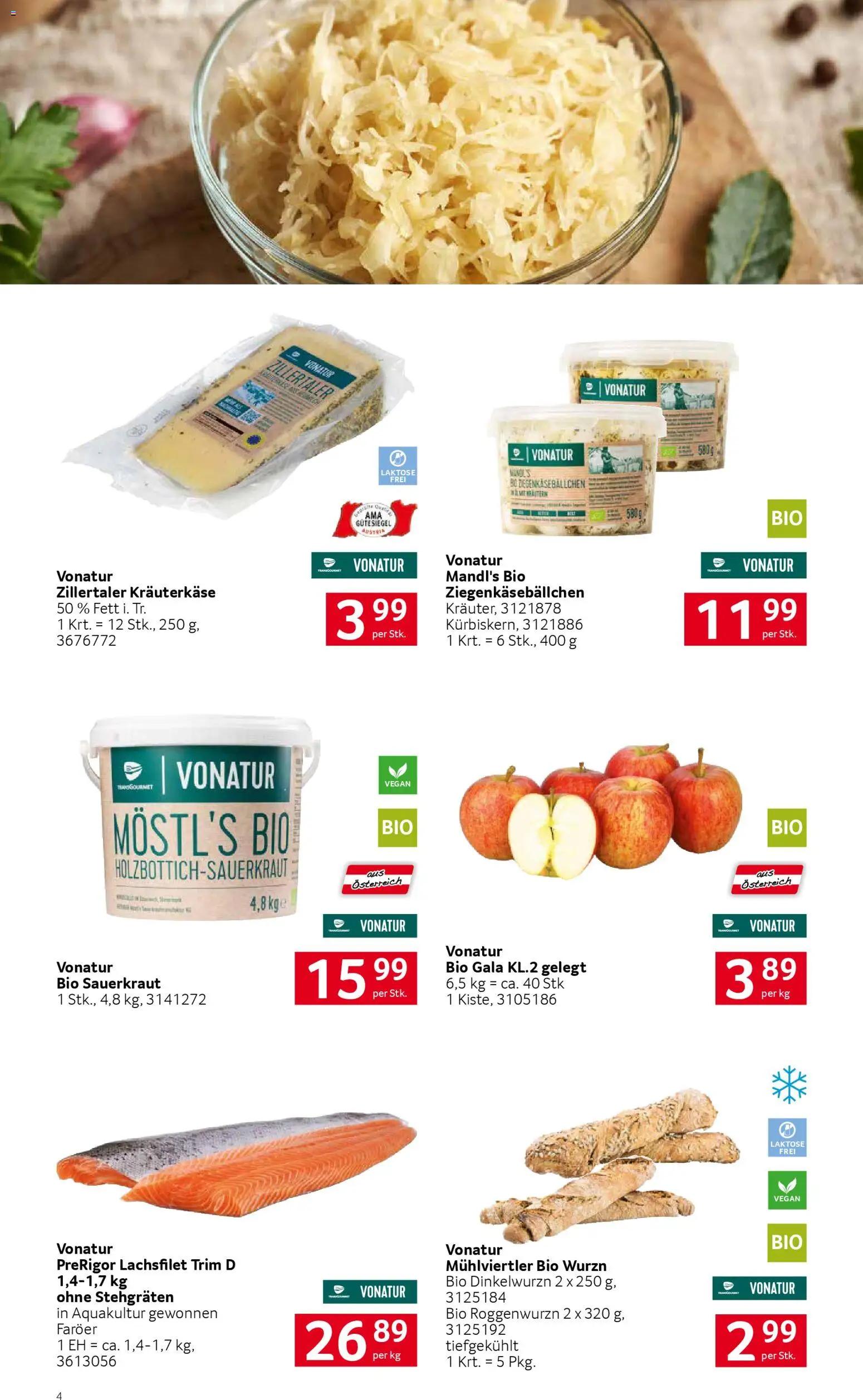 Transgourmet Natürlich nachhaltige Vielfalt gültig ab 25.01.2026 | Seite: 4 | Produkte: Öl