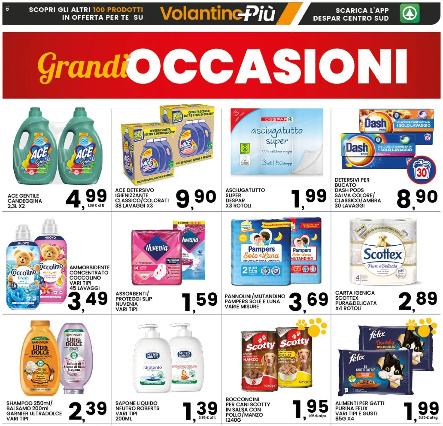 Volantino Interspar del 20.01.2026 | Pagina: 5 | Prodotti: Pollo, Riso, Tè, Slip