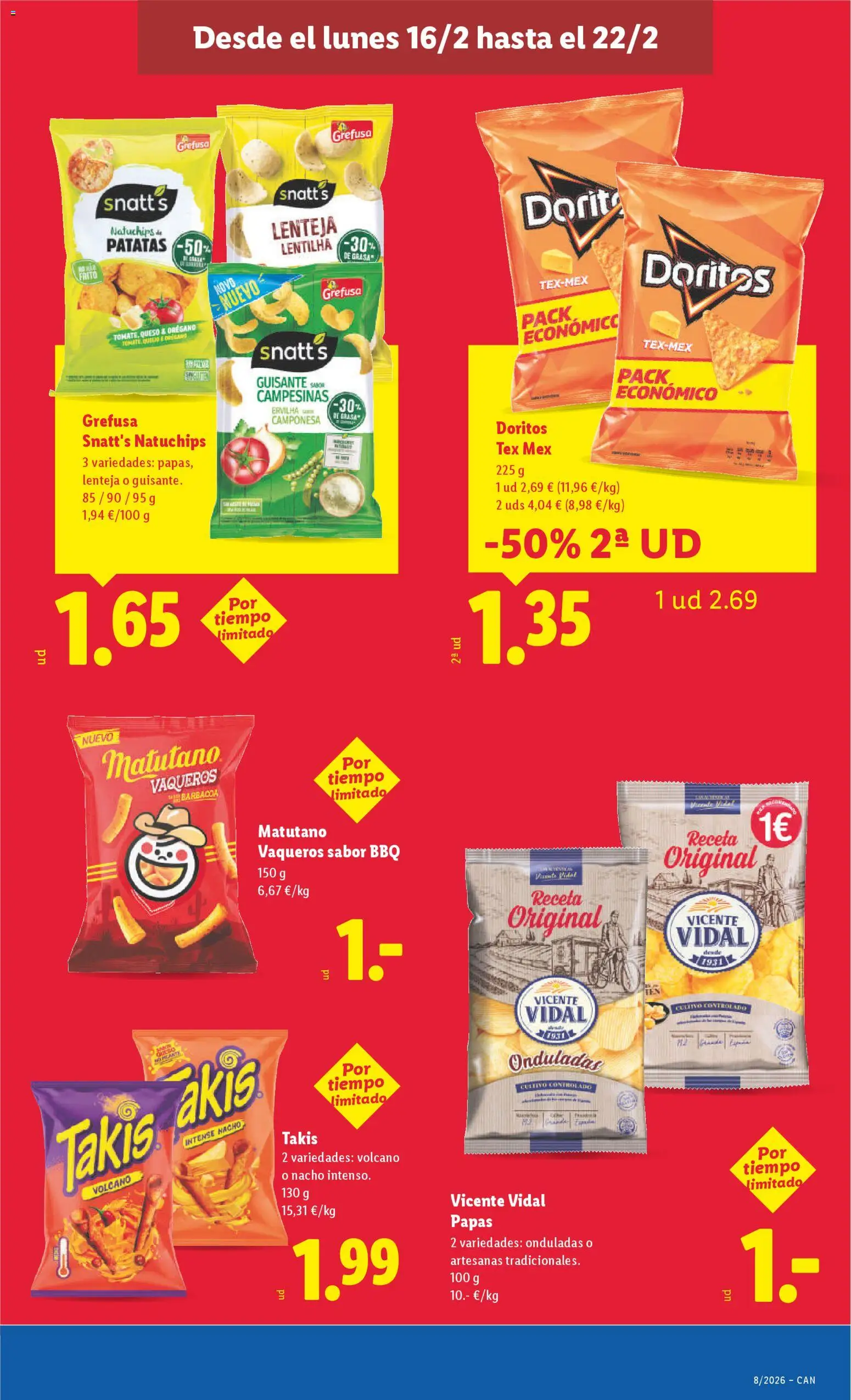 Lidl - Canarias  │ válido desde el 16.02.2026 | Página: 29 | Productos: Queso, Barbacoa