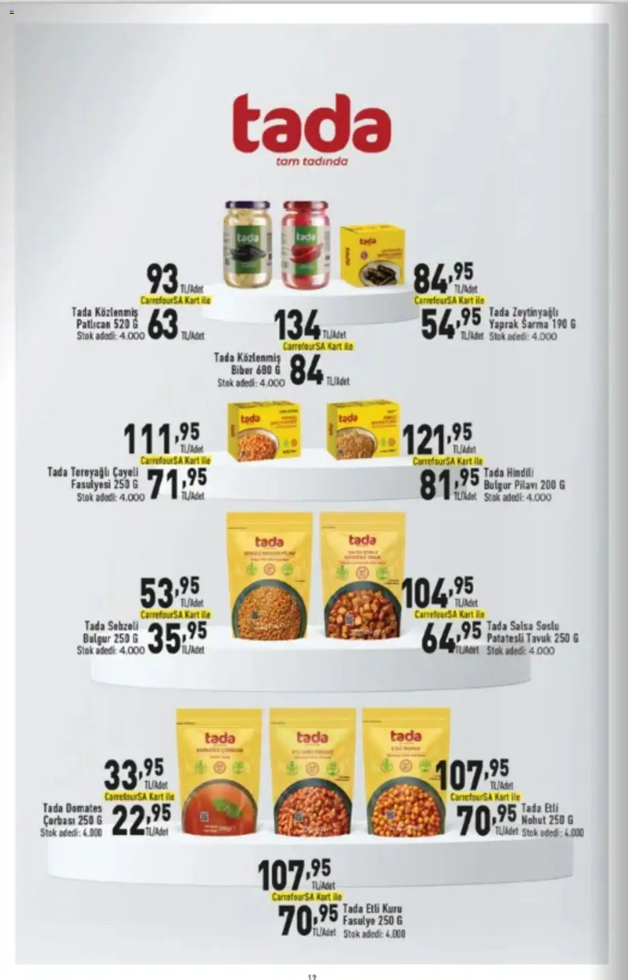 CarrefourSA Katalog - 26.09.2025 tarihinden itibaren geçerlidir | Sayfa: 12 | Ürünler: Kuru fasulye, Fasulye, Domates, Biber