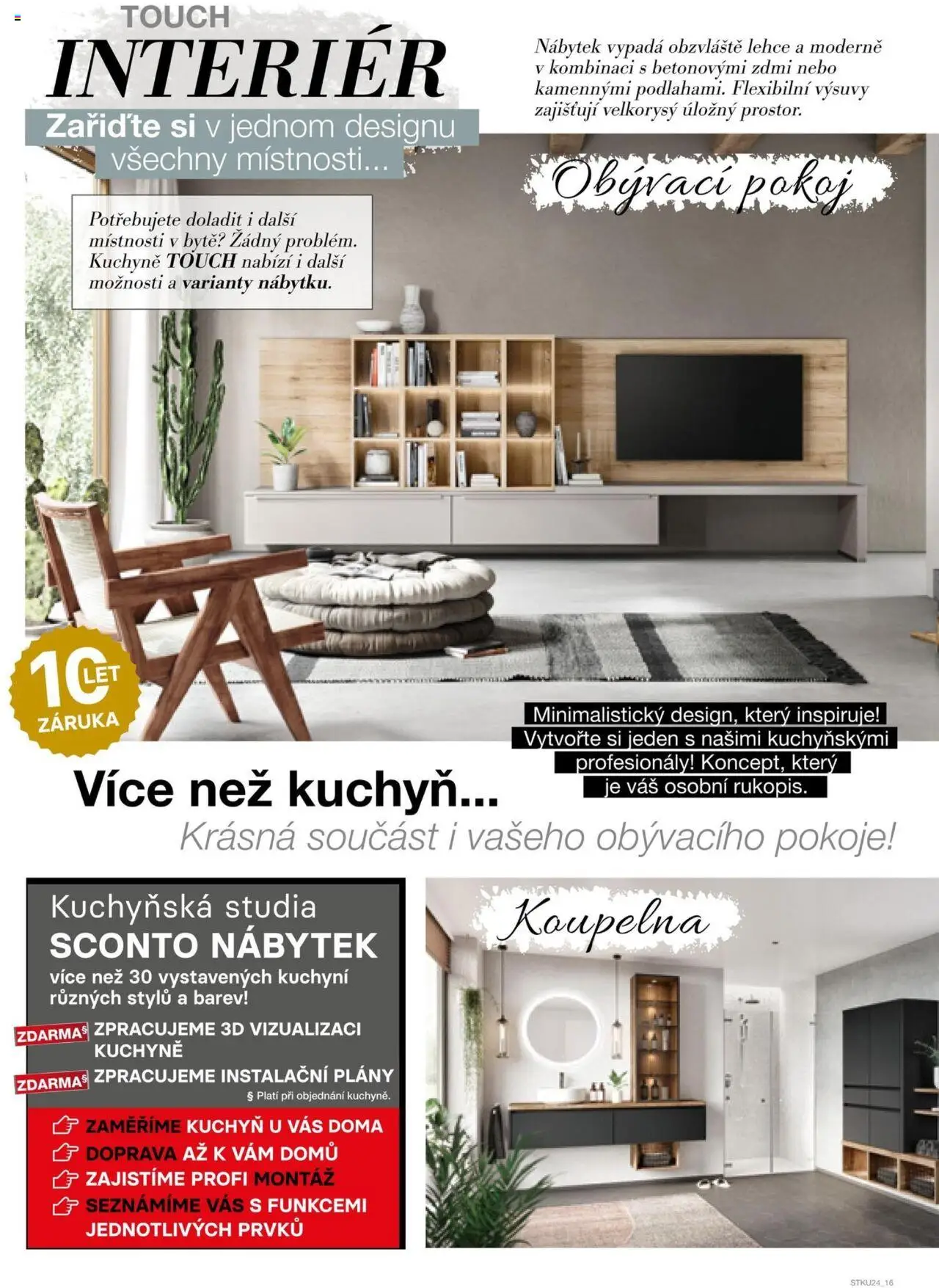 Sconto nábytek katalog - Kuchyně od 01.01.2025 | Strana: 16 | Produkty: Nábytek, Koupelna, Kuchyně