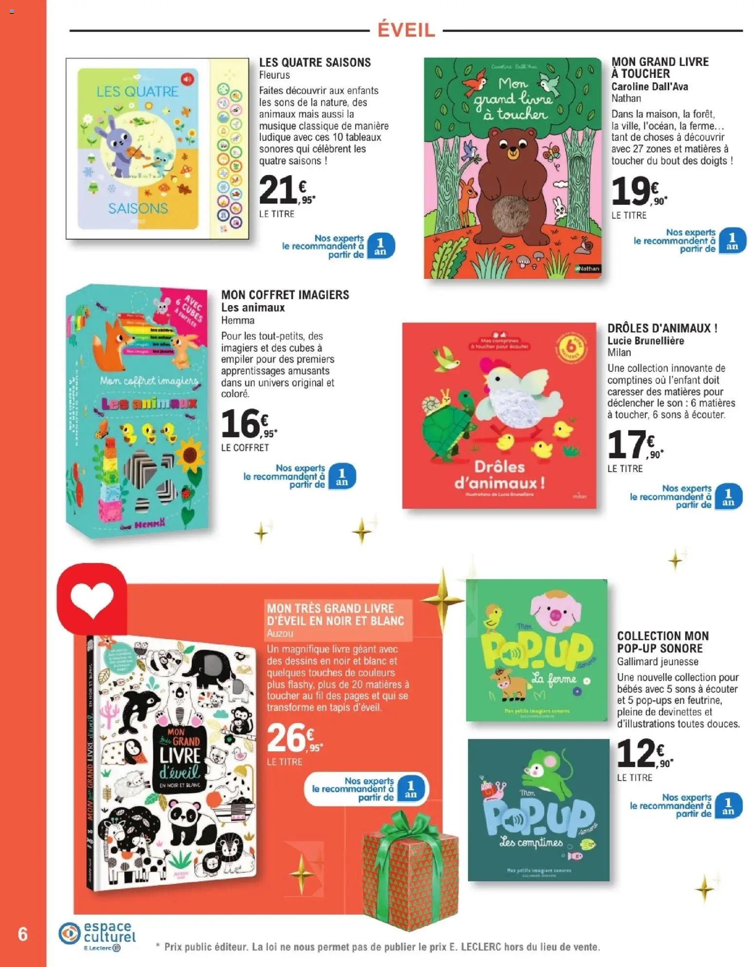 {H1} | Page: 6 | Produits: Mais, Thon, Tapis, Livre