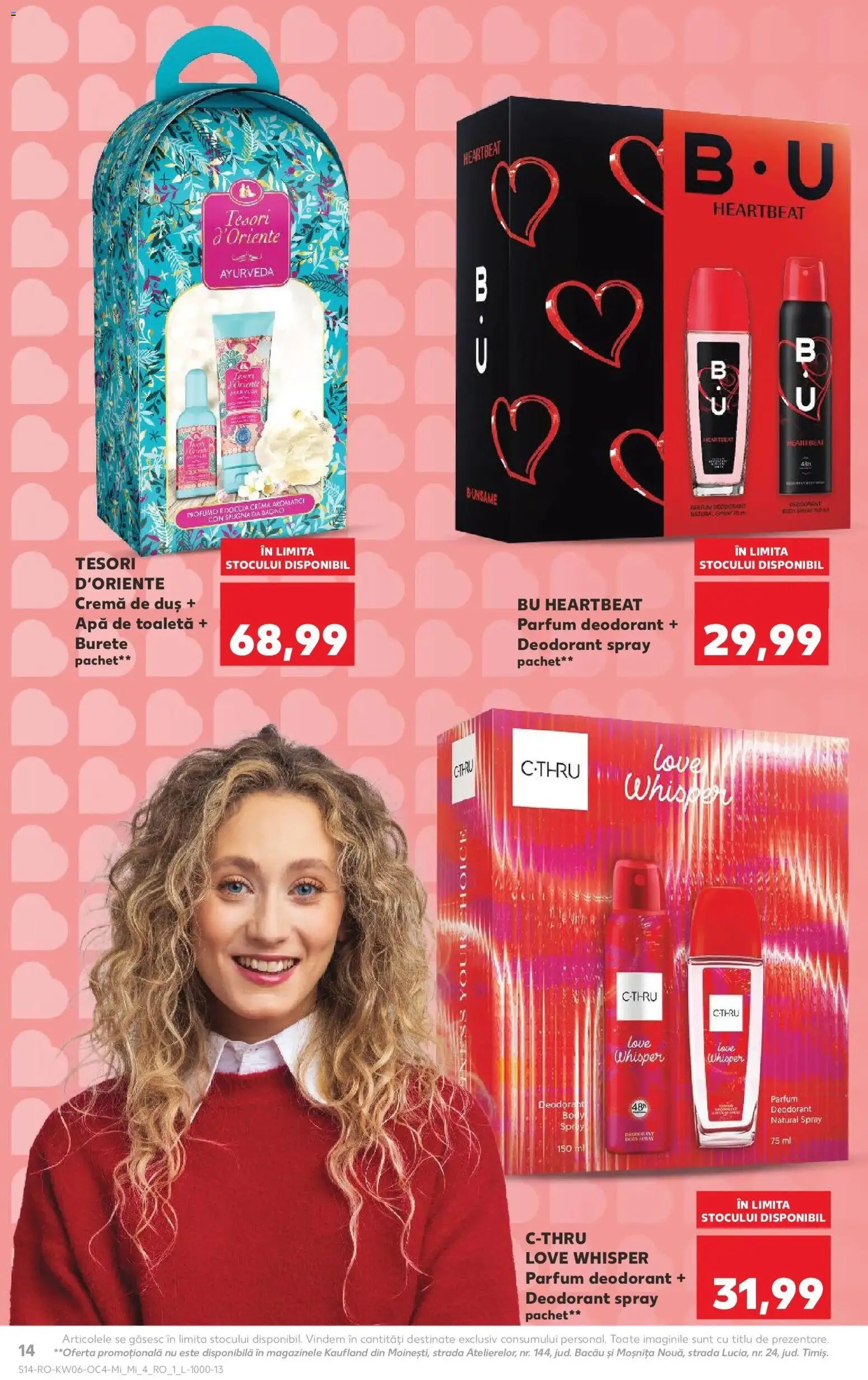 Noul catalog Kaufland – valabil de la 04.02.2026 | Pagină: 14 | Produse: Toaletă, Duș, Parfum, Cremă