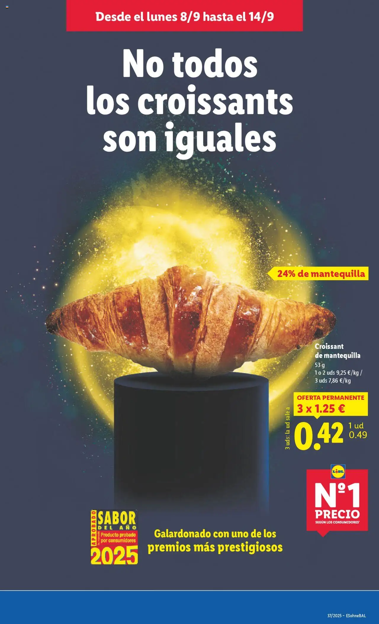 Lidl folleto │ válido desde el 08.09.2025 | Página: 17 | Productos: Croissant, Συσκευή ροής