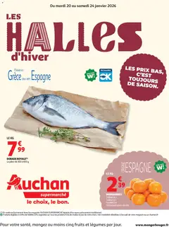 Auchan - Crêpes, produits frais - Voorbeeld van een folder van Auchan, geldig van 20.01.2026