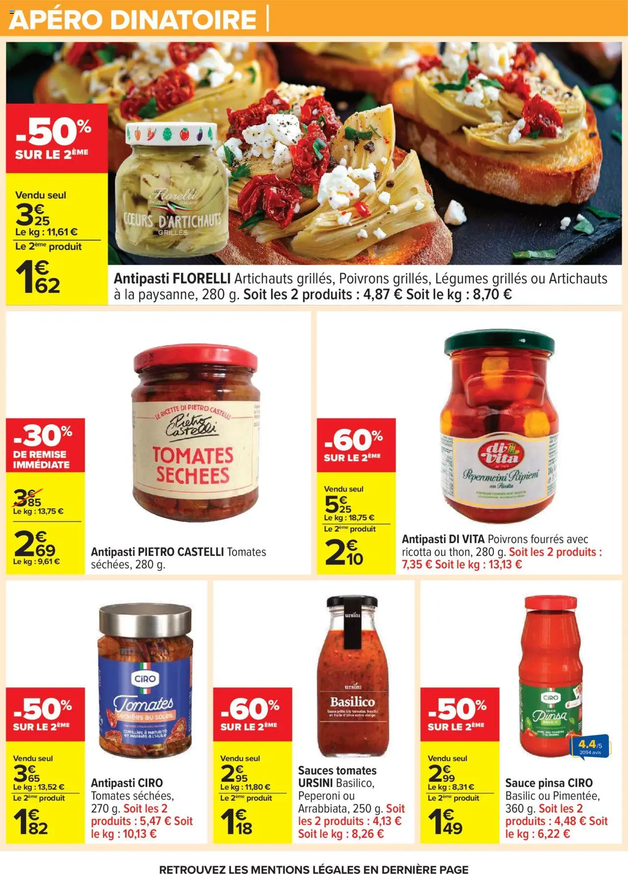  | Page: 24 | Produits: Pinsa, Tomates, Ricotta