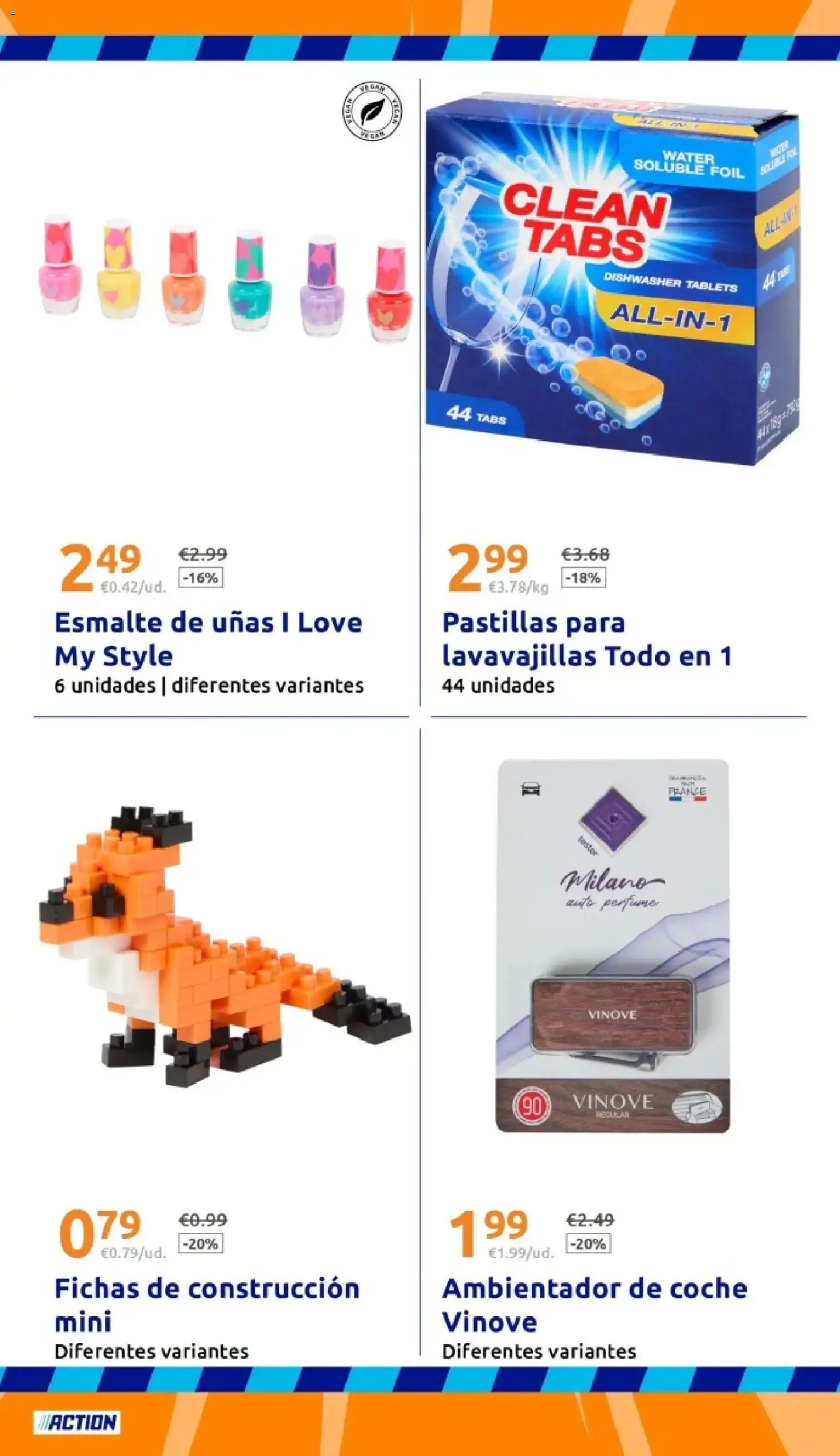 Action - Precios extremadamente bajos │ válido desde el 31.12.2025 | Página: 29 | Productos: Perfume, Esmalte de uñas, Lavavajillas