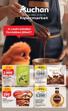 Auchan Akciós újság - amely érvényes a következő dátumtól: 09.10.2025