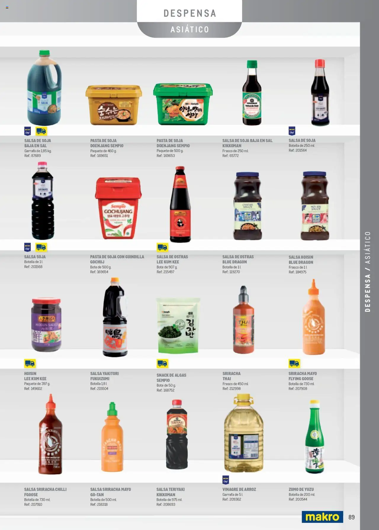 Makro - Especia Carta │ válido desde el 08.04.2025 | Página: 89 | Productos: Arroz, Pasta, Ροζ πιπέρι, Δεξαμενή