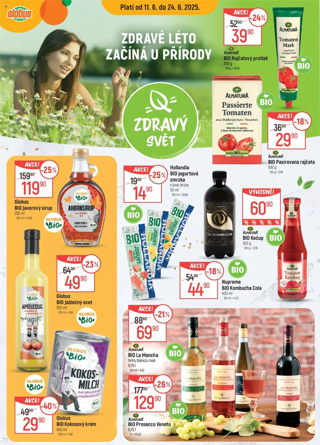 Globus leták - Olomouc od 11.06.2025 | Strana: 19 | Produkty: Ocet, Jablečný ocet, Hollandia, Cola