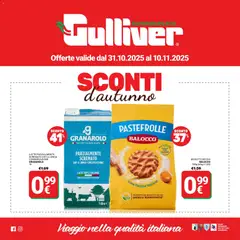 Anteprima del volantino Volantino Gulliver	 valido a partire dal 31.10.2025