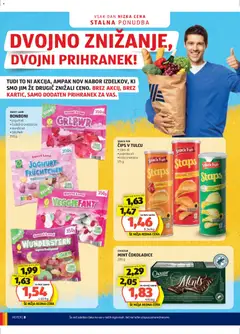 Katalog Hofer - Pregled kataloga iz trgovine Hofer SI, vrijedi od 11.03.2026 | Stranica: 8 | Proizvodi: Nabor, Jogurt, Paprika, Čips