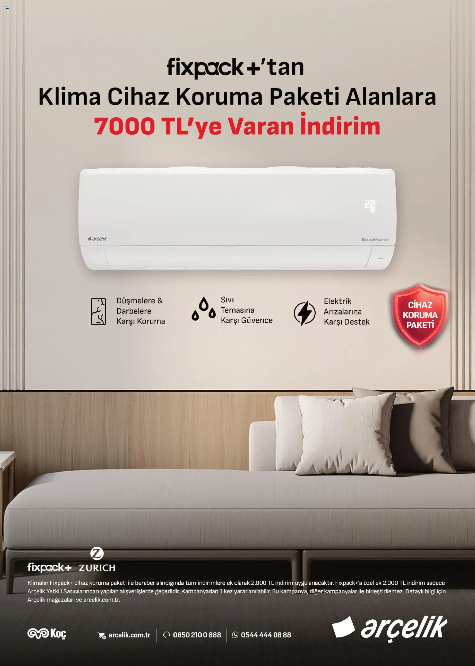 Arçelik - İklimlendirme Kataloğu - 16.04.2026 tarihinden itibaren geçerlidir | Sayfa: 39 | Ürünler: Klima