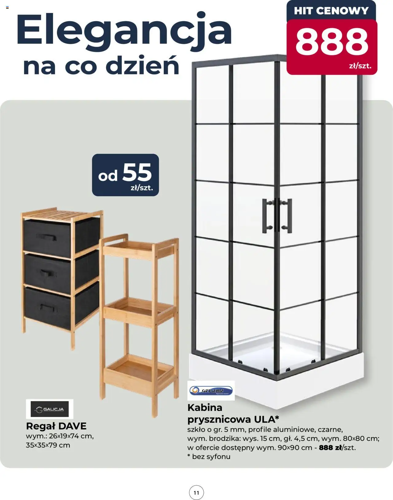 Mrówka Gazetka od 11.09.2025 | Strona: 11 | Produkty: Regał