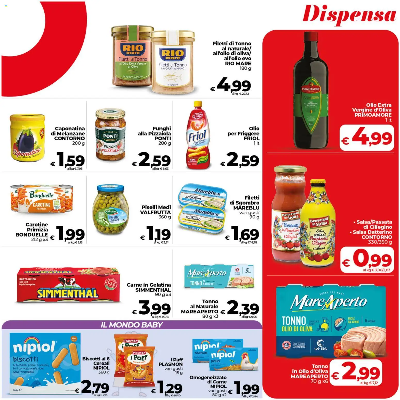 Volantino COOP del 07.04.2026 | Pagina: 15 | Prodotti: Pollo, Olio, Olio extra vergine, Sgombro