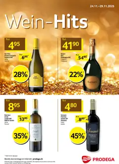 Prodega Aktionen Wein-Hits ab 24.11.2025 gültig