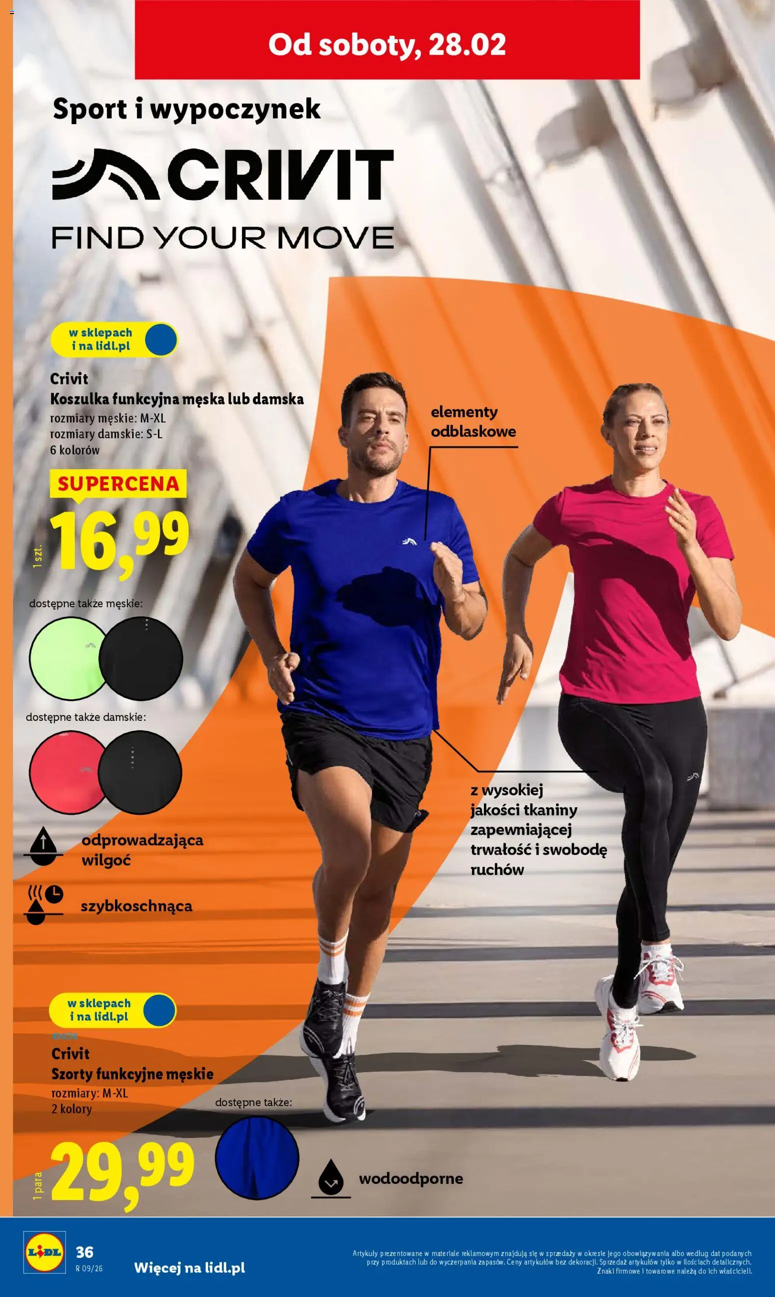 Lidl Katalog od 23.02.2026 | Strona: 46 | Produkty: Szorty