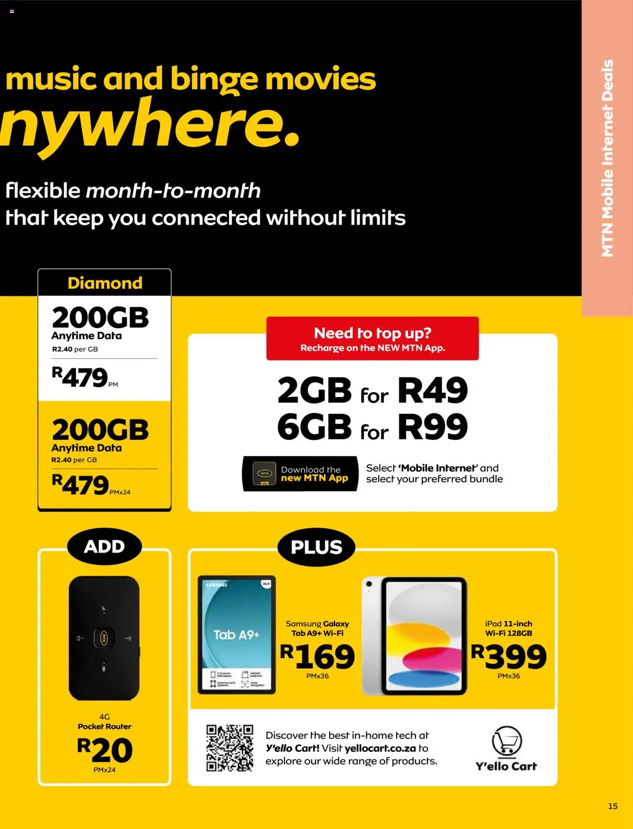MTN Deals │ valid from 07.08.2025 | Page: 15 | Products: Data, Router