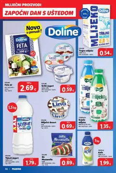 Katalog Plodine - Pregled kataloga iz trgovine Plodine, vrijedi od 01.04.2026 | Stranica: 38 | Proizvodi: Mlijeko, Grčki jogurt, Lješnjak, Trajno mlijeko