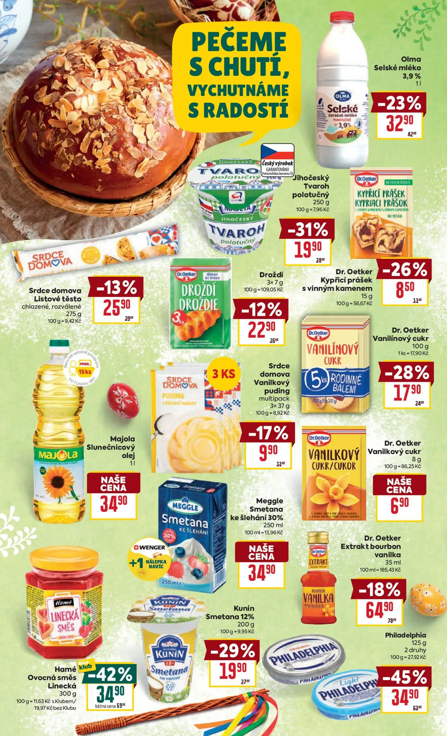 Toto nesmíte zmeškat - aktuální slevy v letáku Billa 25.03.2026! | Ceská republika