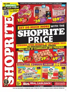 Shoprite specials catalogue – valid from 25.09.2025