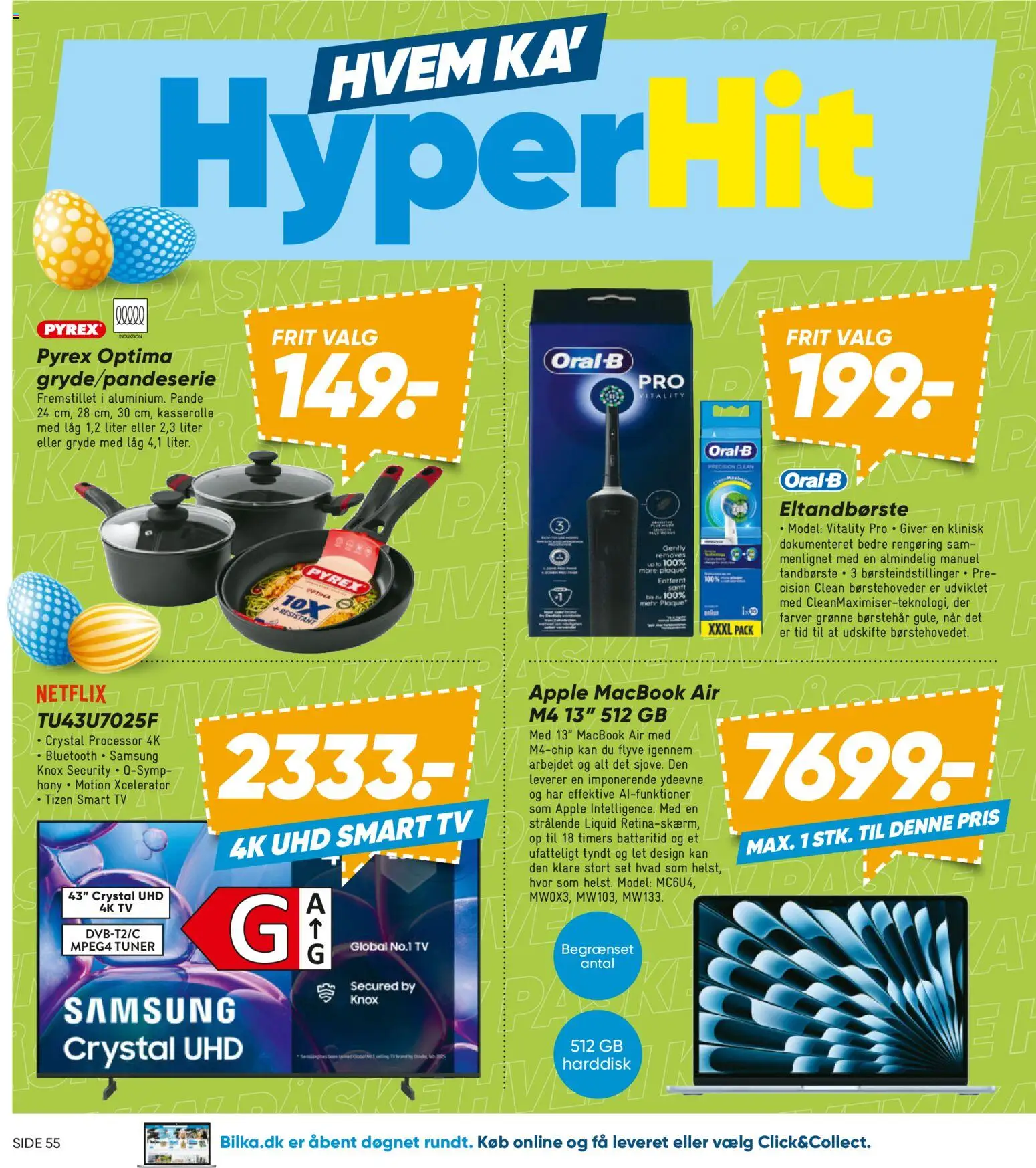 Bilka tilbudsavis – gyldig fra 20.03.2026 | Side: 2 | Produkter: Smart TV, Eltandbørste, TV, Harddisk