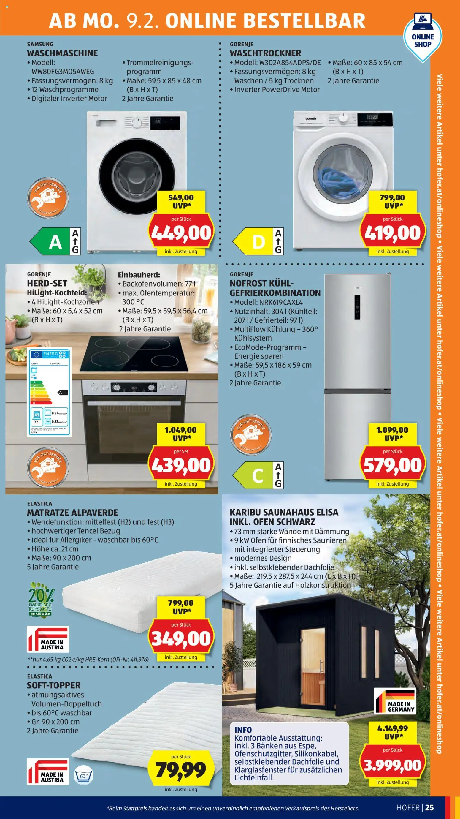 Hofer Flugblatt gültig ab 06.02.2026 | Seite: 29