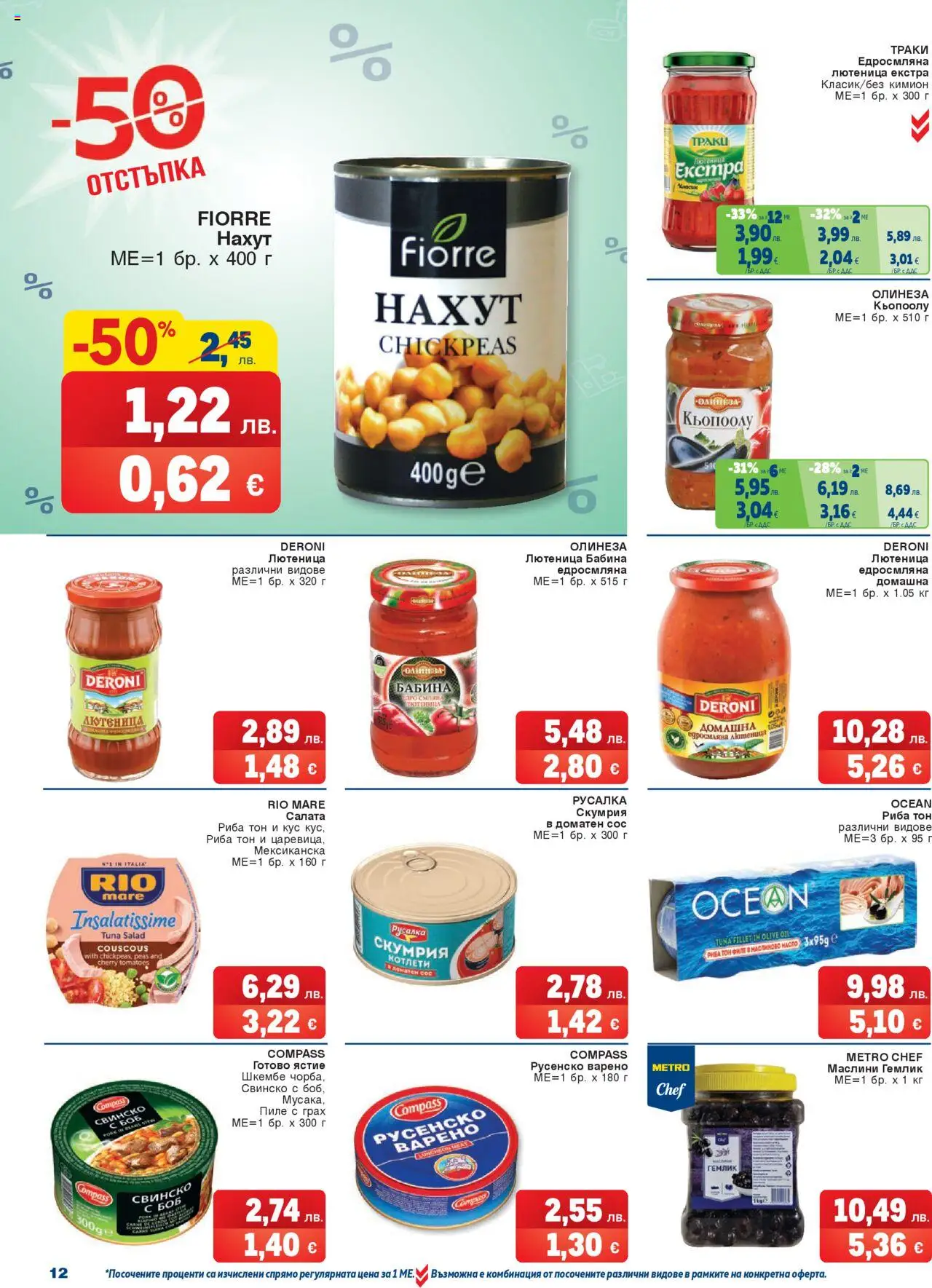 {H1} | Страница: 12 | Продукти: Пиле, Свинско, Грах, Кимион