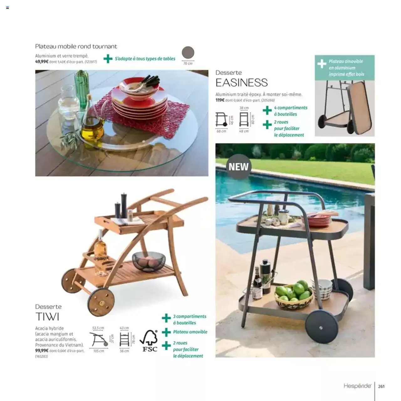  | Page: 261 | Produits: Plateau
